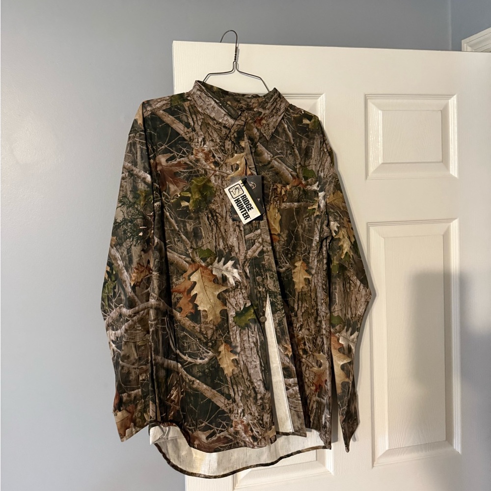 Camo Outdoor Button Jacket